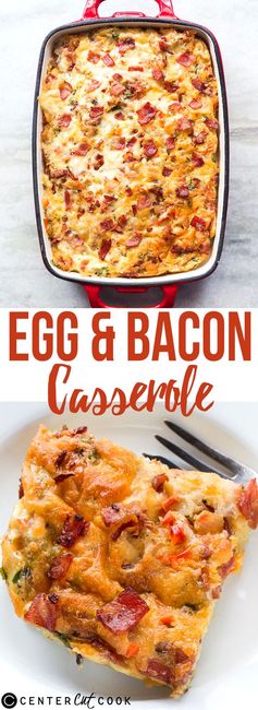 Egg and Bacon Breakfast Casserole