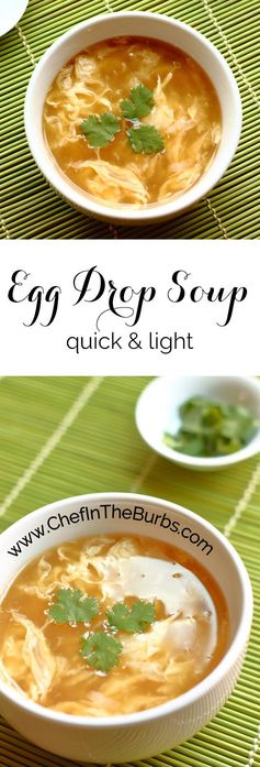 Egg Drop Soup | Quick and Light