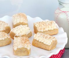 Egg Nog Cookie Logs