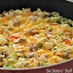 Egg, Potato, and Sausage Skillet