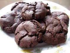 Eggless Chocolate Cookies