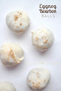 Eggnog Bourbon Balls