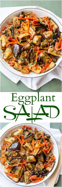 Eggplant and Vegetable Salad