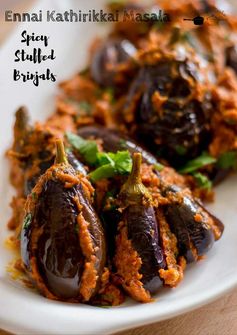 Ennai Kathirikkai Masala, Stuffed Brinjals Masala