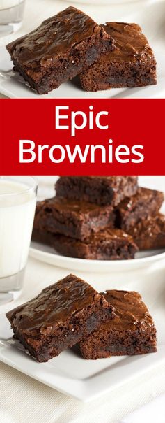 Epic Brownies - Best Chocolate Brownies