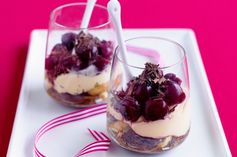 Espresso cherry trifle