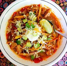 Eva Longoria's Chicken Tortilla Soup