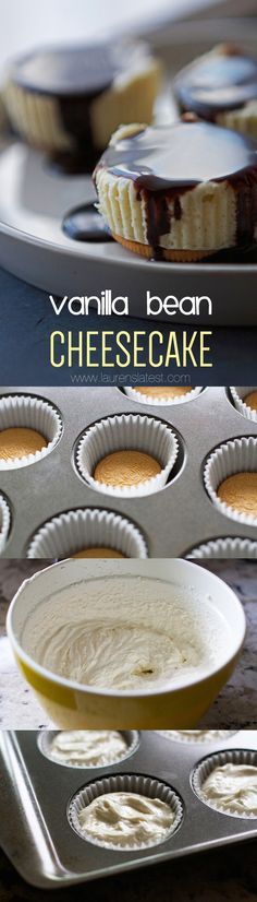 Fail-Proof Vanilla Bean Cheesecakes