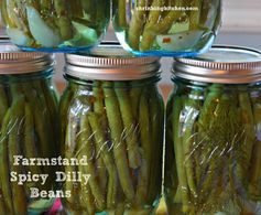 Farmstand Spicy Dilly Beans (and a giveaway