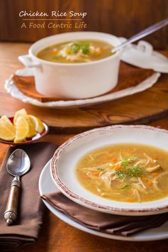 Fast and Flavorful Chicken Rice Soup