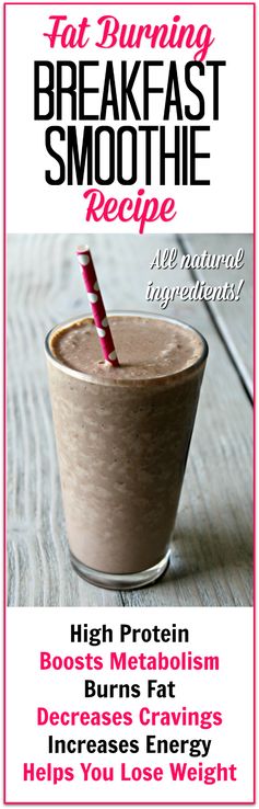 Fat Burning Breakfast Smoothie