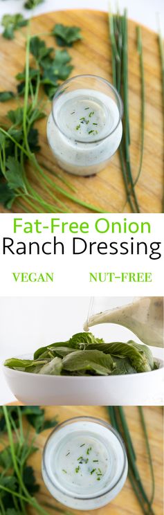 Fat-Free Onion Ranch Dressing