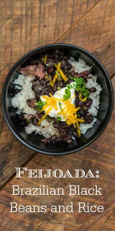 Feijoada: Brazilian Black Beans and Rice