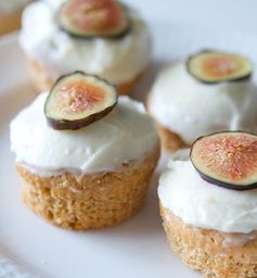 Fig and Almond Cupcakes