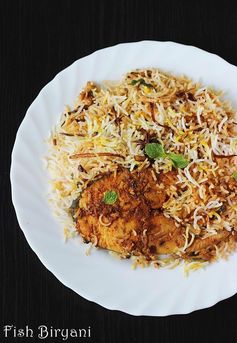 Fish biryani recipe | how to make fish biryani | dum biryani