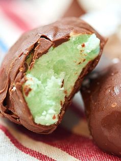 Five Ingredient Mint Chocolate Candy