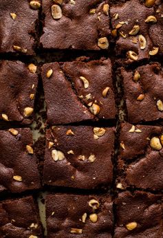 Flourless Chocolate Hazelnut Bars