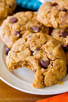 Flourless Peanut Butter Oatmeal Cookies