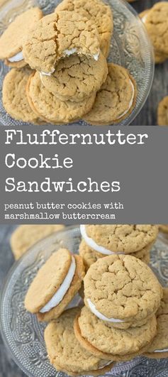 Fluffernutter Cookies