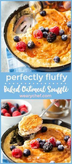 Fluffy Baked Oatmeal Souffle