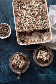 Fluffy Gluten-Free Chocolate Mint Ice Box Cake