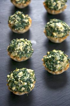 (Fool Proof Creamy Spanakopita Tarts