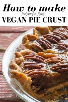 Foolproof Flaky Vegan Pie Crust