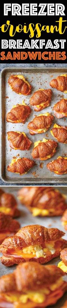 Freezer Croissant Breakfast Sandwiches