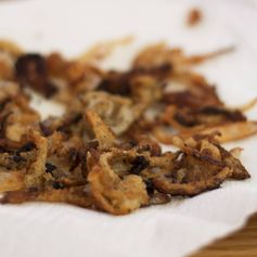 French Fried Onions (Gluten free-Grain Free-Paleo