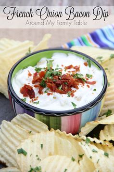 French Onion & Bacon Dip