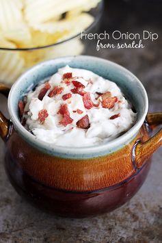 French Onion Dip From Scratch