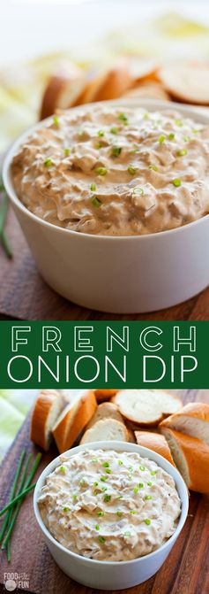 French Onion Dip - Homemade and oh so tasty