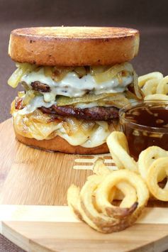 French Onion Field Goal Burger