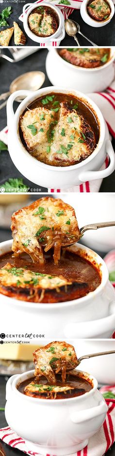 French Onion Soup with Gruyère Toast