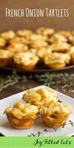 French Onion Tartlets – Low Carb, Grain Free, THM S