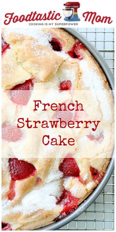 French Strawberry Cake