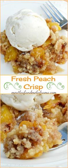 Fresh Peach Crisp