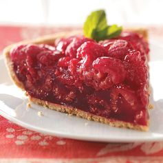 Fresh Raspberry Pie