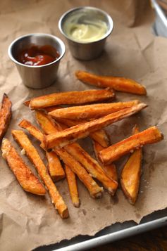 Fried Crispy Sweet Potato Fries