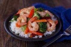 Fried Shrimp in Garlic Sauce