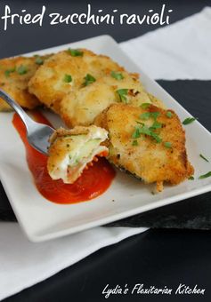 Fried Zucchini Ravioli