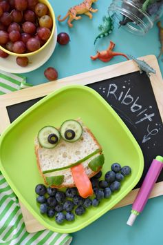 Froggy Sandwiches: Kid Lunch Ideas