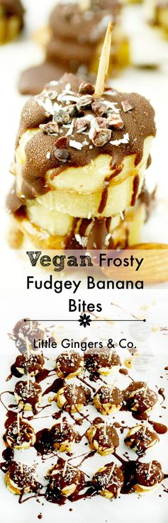 Frosty Frozen Banana Bites