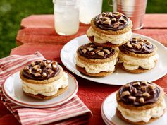 Frozen Banana Ice Cream Sandwiches