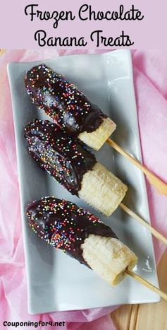 Frozen Chocolate Banana Treats