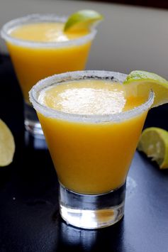 Frozen Pineapple Mango Margaritas