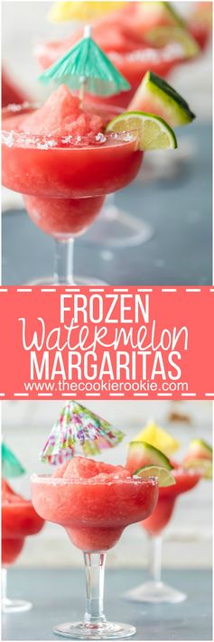 Frozen Watermelon Margarita