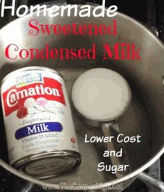 Frugal Cooking Tip | Make Your Own Sweetened Condensed Milk