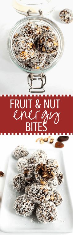 Fruit & Nut Energy Bites