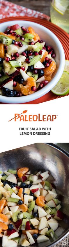 Fruit Salad With Lemon Dressing